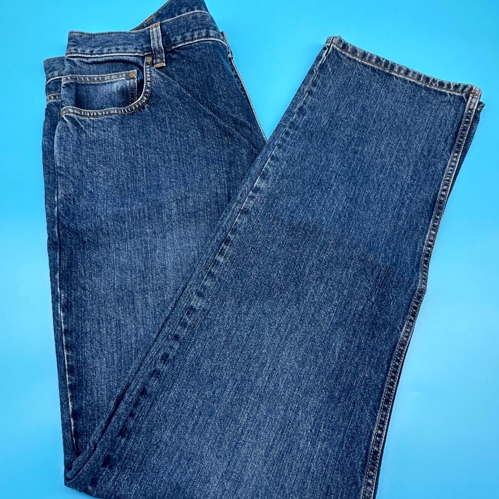 Carhartt Relaxed Fit 5-Pocket Heavyweight Denim Jeans Men's 38x36 BD5119-M - Picture 6 of 10